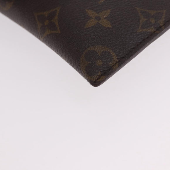 LOUIS VUITTON Monogram Etui Lunette MM Glasses Case M66544 LV Auth 184589A