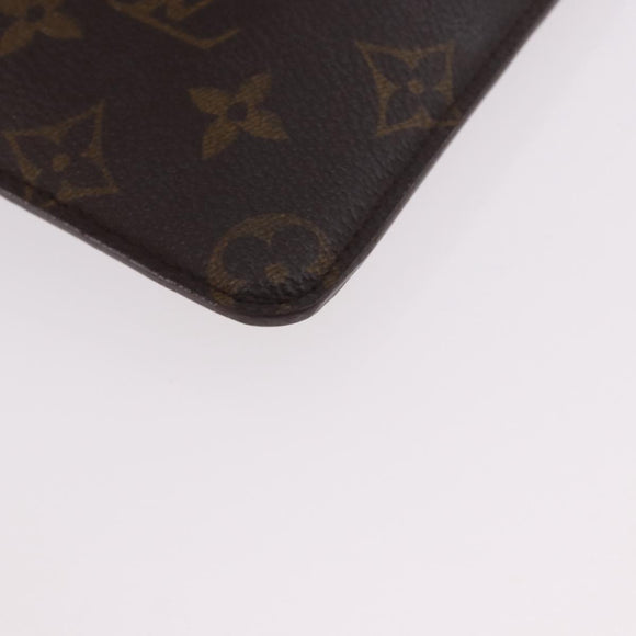 LOUIS VUITTON Monogram Etui Lunette MM Glasses Case M66544 LV Auth 184589A