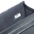 CHANEL Matelasse Chain Shoulder Bag Patent leather Black Gold CC Auth 184590SAM-20