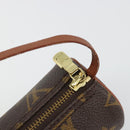 LOUIS VUITTON Monogram Papillon Pouch LV Auth 184595-10