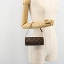 LOUIS VUITTON Monogram Papillon Pouch LV Auth 184595-19