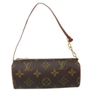 LOUIS VUITTON Monogram Papillon Pouch LV Auth 184595-13