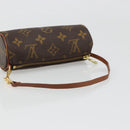 LOUIS VUITTON Monogram Papillon Pouch LV Auth 184595-7