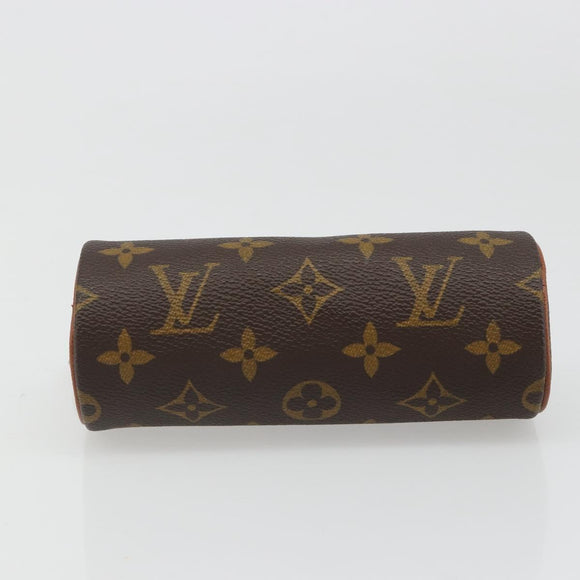 LOUIS VUITTON Monogram Papillon Pouch LV Auth 184595