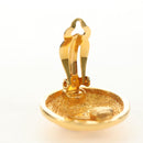 CHANEL Earring metal Gold Tone CC Auth 184597V-10