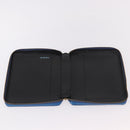 LOUIS VUITTON Epi Agenda Voyage Day Planner Cover Blue LV Auth 184610-9