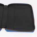 LOUIS VUITTON Epi Agenda Voyage Day Planner Cover Blue LV Auth 184610-19