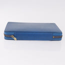 LOUIS VUITTON Epi Agenda Voyage Day Planner Cover Blue LV Auth 184610-4