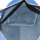 LOUIS VUITTON Epi Keepall 45 Boston Bag Blue M42975 LV Auth 184611-20