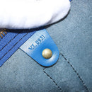 LOUIS VUITTON Epi Keepall 45 Boston Bag Blue M42975 LV Auth 184611-21