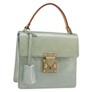 LOUIS VUITTON Monogram Vernis Spring Street Hand Bag Lavande M91216 Auth 184612A-1