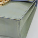 LOUIS VUITTON Monogram Vernis Spring Street Hand Bag Lavande M91216 Auth 184612A-14