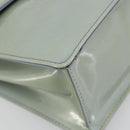 LOUIS VUITTON Monogram Vernis Spring Street Hand Bag Lavande M91216 Auth 184612A-15