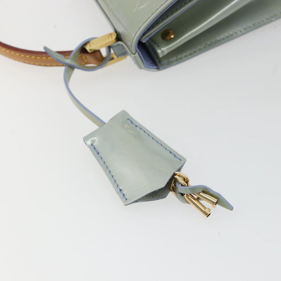 LOUIS VUITTON Monogram Vernis Spring Street Hand Bag Lavande M91216 Auth 184612A