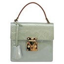 LOUIS VUITTON Monogram Vernis Spring Street Hand Bag Lavande M91216 Auth 184612A-13