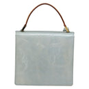 LOUIS VUITTON Monogram Vernis Spring Street Hand Bag Lavande M91216 Auth 184612A-2