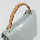 LOUIS VUITTON Monogram Vernis Spring Street Hand Bag Lavande M91216 Auth 184612A-6