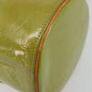 LOUIS VUITTON Monogram Vernis Bedford Hand Bag Baby Blue M91007 LV Auth 184613-15