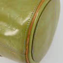 LOUIS VUITTON Monogram Vernis Bedford Hand Bag Baby Blue M91007 LV Auth 184613-17