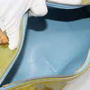 LOUIS VUITTON Monogram Vernis Bedford Hand Bag Baby Blue M91007 LV Auth 184613-11