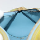 LOUIS VUITTON Monogram Vernis Bedford Hand Bag Baby Blue M91007 LV Auth 184613-21