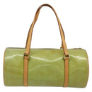 LOUIS VUITTON Monogram Vernis Bedford Hand Bag Baby Blue M91007 LV Auth 184613-2