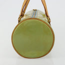 LOUIS VUITTON Monogram Vernis Bedford Hand Bag Baby Blue M91007 LV Auth 184613-3