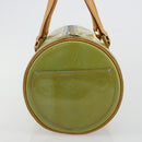 LOUIS VUITTON Monogram Vernis Bedford Hand Bag Baby Blue M91007 LV Auth 184613-4