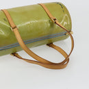 LOUIS VUITTON Monogram Vernis Bedford Hand Bag Baby Blue M91007 LV Auth 184613-7