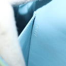 LOUIS VUITTON Monogram Vernis Thompson Street Bag Baby Blue M91009 Auth 184614-20