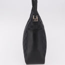 GUCCI GG Canvas Shoulder Bag Black Silver 001 3766 2123 Auth 184615-5