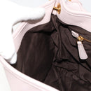 Miu Miu Matelasse Shoulder Bag Leather 2way Gold Purple gray Auth 184618A-27