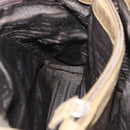 PRADA Tote Bag Nylon Brown Silver Auth 184619-17