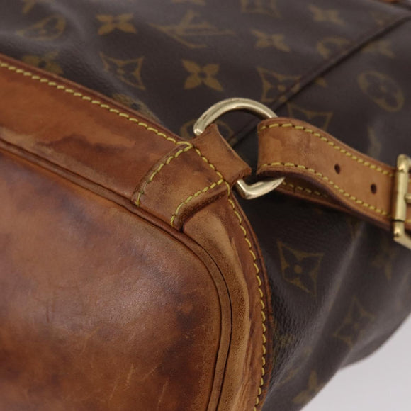 LOUIS VUITTON Monogram Montsouris MM Backpack M51136 LV Auth 184620