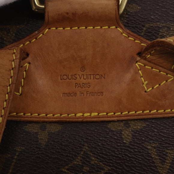 LOUIS VUITTON Monogram Montsouris MM Backpack M51136 LV Auth 184620