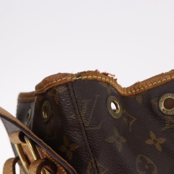 LOUIS VUITTON Monogram Montsouris MM Backpack M51136 LV Auth 184620
