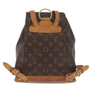LOUIS VUITTON Monogram Montsouris MM Backpack M51136 LV Auth 184620-2