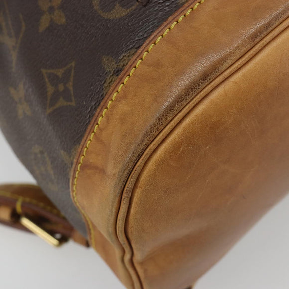 LOUIS VUITTON Monogram Montsouris MM Backpack M51136 LV Auth 184621