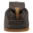 LOUIS VUITTON Monogram Montsouris MM Backpack M51136 LV Auth 184621-13