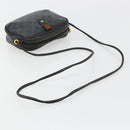 GUCCI GG Supreme Web Sherry Line Bag PVC Black Red 156 02 066 Auth 184624-7