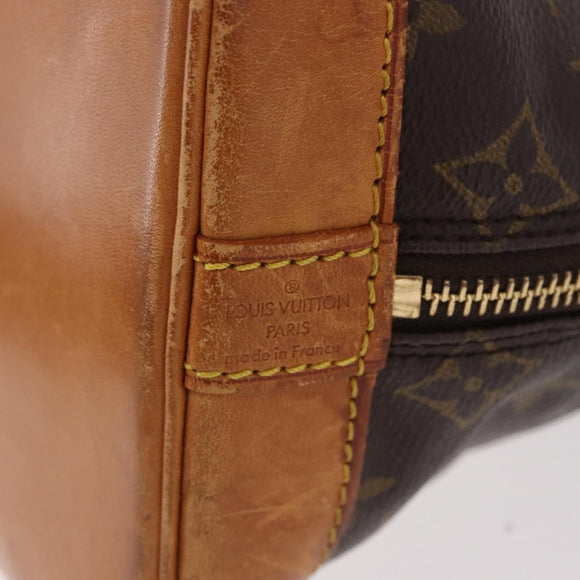 LOUIS VUITTON Monogram Alma Hand Bag M51130 LV Auth 184628