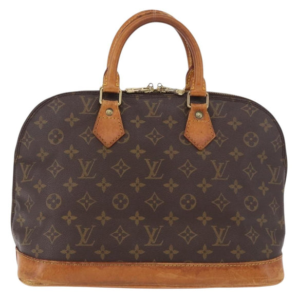 LOUIS VUITTON Monogram Alma Hand Bag M51130 LV Auth 184628
