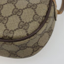 GUCCI GG Supreme Web Sherry Line Bag PVC Beige Red 007 58 6112 9411 Auth 184630-15