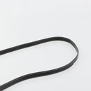 CELINE Hand Bag Leather 2way Black Gold Auth 184631A-10