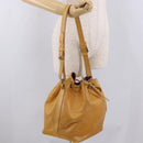 LOUIS VUITTON Epi Petit Noe Shoulder Bag Yellow M44109 LV Auth 184632-22