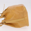 LOUIS VUITTON Epi Petit Noe Shoulder Bag Yellow M44109 LV Auth 184632-4