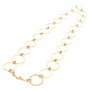 Miu Miu Necklace metal Gold Tone Auth 184634SAM-2