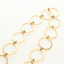 Miu Miu Necklace metal Gold Tone Auth 184634SAM-5