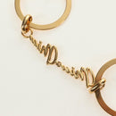 Miu Miu Necklace metal Gold Tone Auth 184634SAM-7