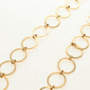 Miu Miu Necklace metal Gold Tone Auth 184634SAM-8